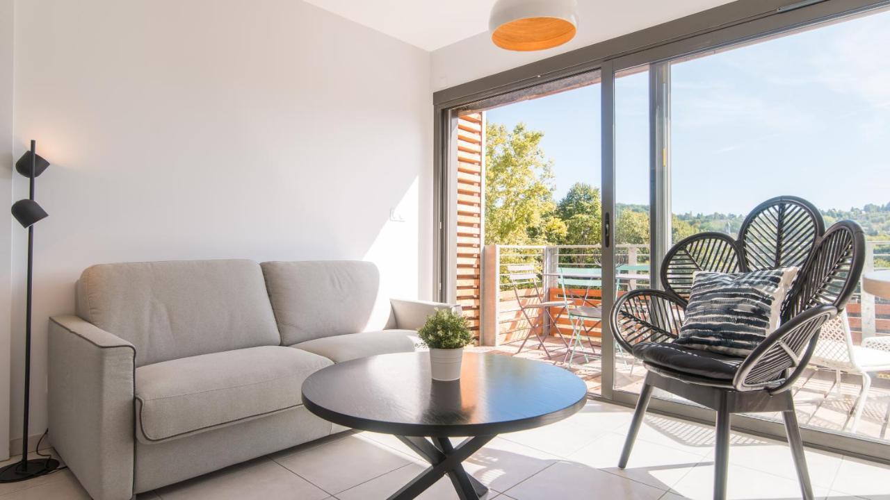 Le Coquet Avec Balcon Terrasse Et Parking Prive Appartement Sarlat-la-Canéda Buitenkant foto