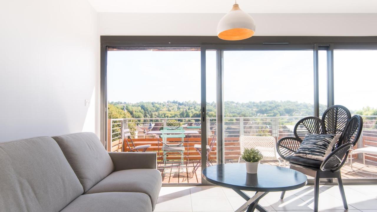 Le Coquet Avec Balcon Terrasse Et Parking Prive Appartement Sarlat-la-Canéda Buitenkant foto
